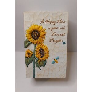 Pavilion gift‎ company Comfort + Bloom Happy Home tea candy holder NEW  #504